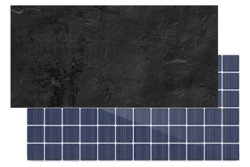 Placa fotovoltaica fachada